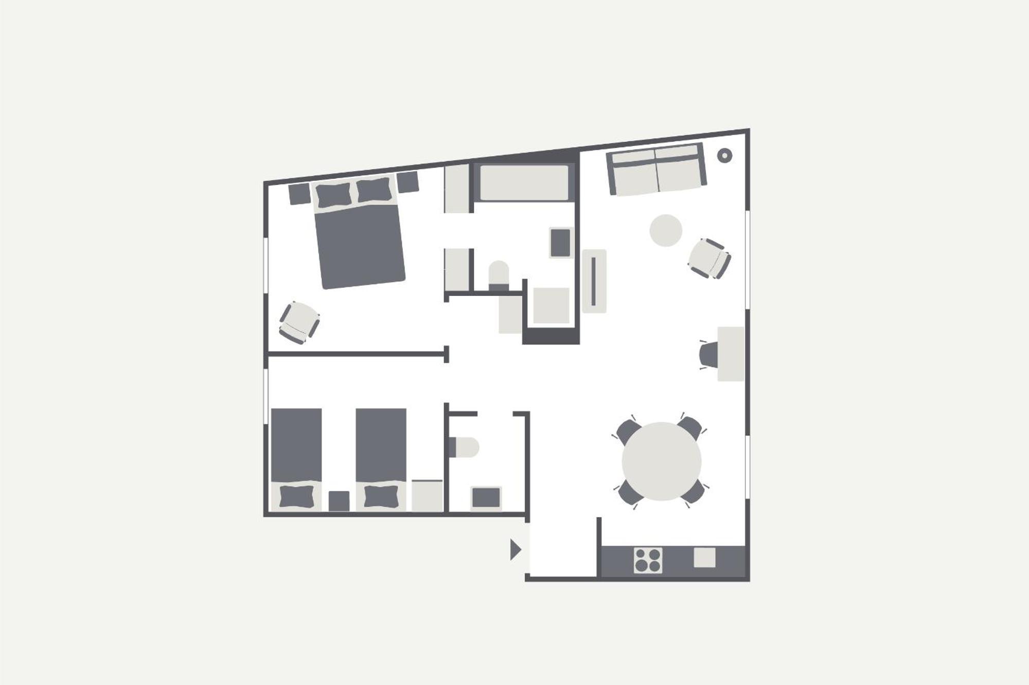 EMA House Serviced Apartments, Superior Standard, Unterstrass Цюрих Стая снимка