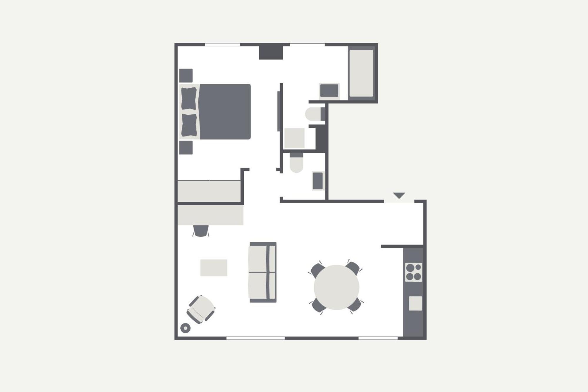 EMA House Serviced Apartments, Superior Standard, Unterstrass Цюрих Стая снимка